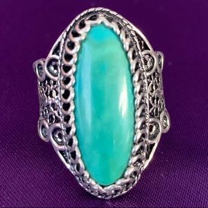 Turquoise Silver Ring